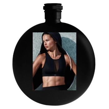 Adriana Lima Round Flask