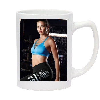 Adriana Lima 14oz White Statesman Mug