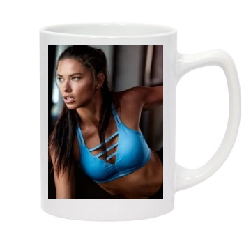 Adriana Lima 14oz White Statesman Mug