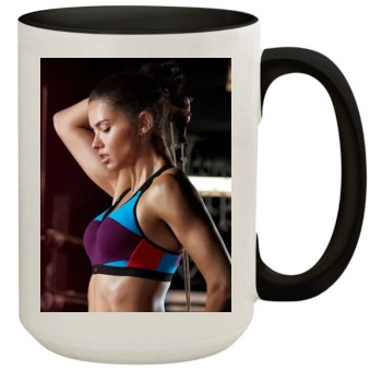 Adriana Lima 15oz Colored Inner & Handle Mug