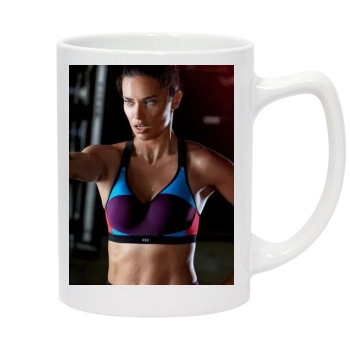 Adriana Lima 14oz White Statesman Mug