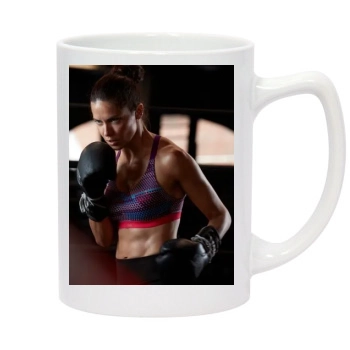 Adriana Lima 14oz White Statesman Mug