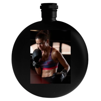 Adriana Lima Round Flask