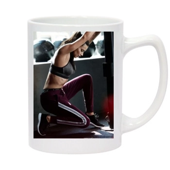 Adriana Lima 14oz White Statesman Mug