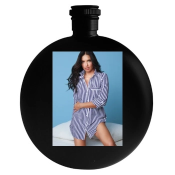 Adriana Lima Round Flask