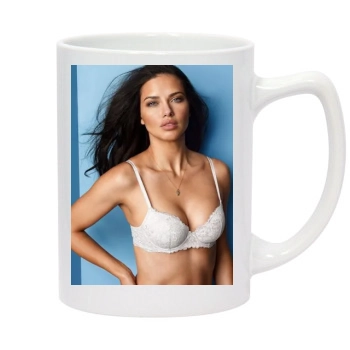 Adriana Lima 14oz White Statesman Mug