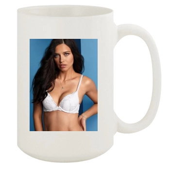 Adriana Lima 15oz White Mug