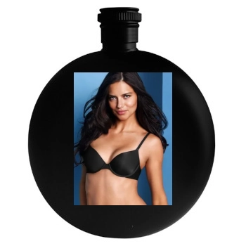 Adriana Lima Round Flask