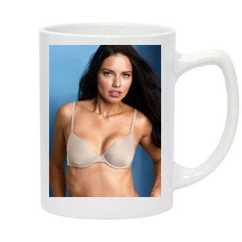 Adriana Lima 14oz White Statesman Mug