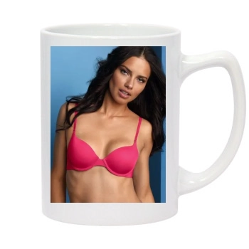 Adriana Lima 14oz White Statesman Mug