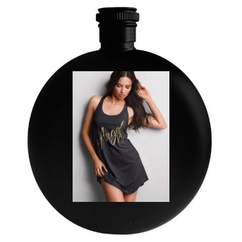 Adriana Lima Round Flask