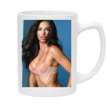 Adriana Lima 14oz White Statesman Mug