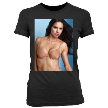 Adriana Lima Women's Junior Cut Crewneck T-Shirt