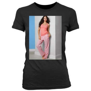 Adriana Lima Women's Junior Cut Crewneck T-Shirt