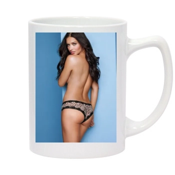 Adriana Lima 14oz White Statesman Mug