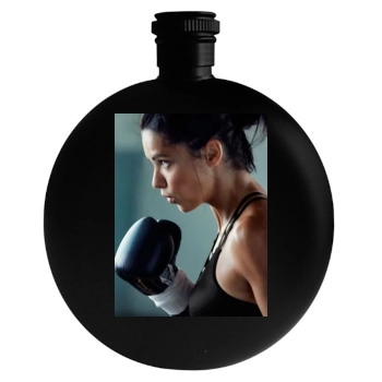 Adriana Lima Round Flask