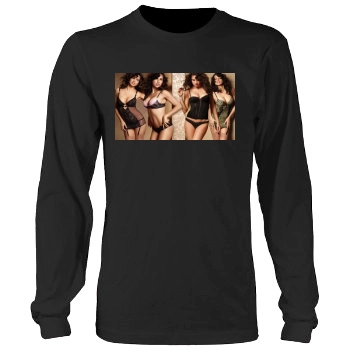 Adriana Lima Men's Heavy Long Sleeve TShirt