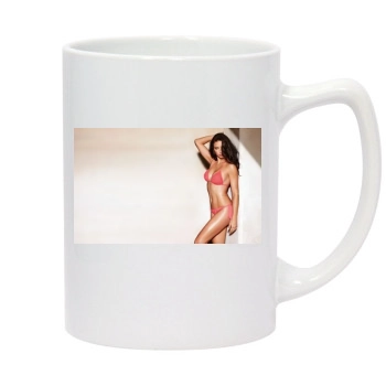 Adriana Lima 14oz White Statesman Mug