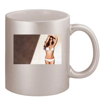 Adriana Lima 11oz Metallic Silver Mug