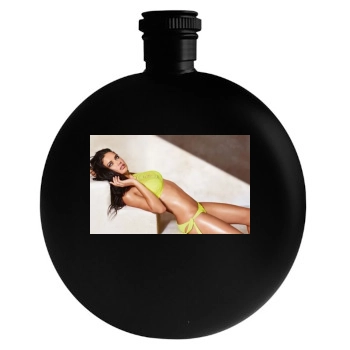 Adriana Lima Round Flask