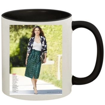 Amanda Peet 11oz Colored Inner & Handle Mug