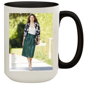 Amanda Peet 15oz Colored Inner & Handle Mug