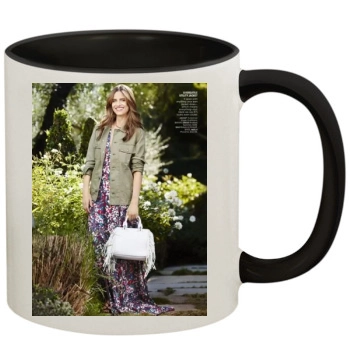 Amanda Peet 11oz Colored Inner & Handle Mug