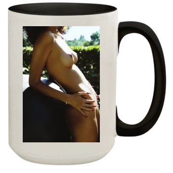 Amanda Pizziconi 15oz Colored Inner & Handle Mug