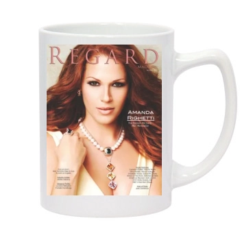 Amanda Righetti 14oz White Statesman Mug