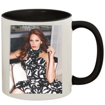 Amanda Righetti 11oz Colored Inner & Handle Mug