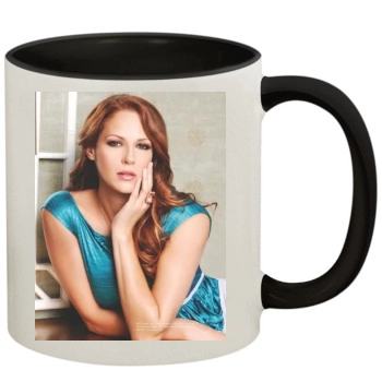 Amanda Righetti 11oz Colored Inner & Handle Mug