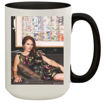 Amanda Righetti 15oz Colored Inner & Handle Mug