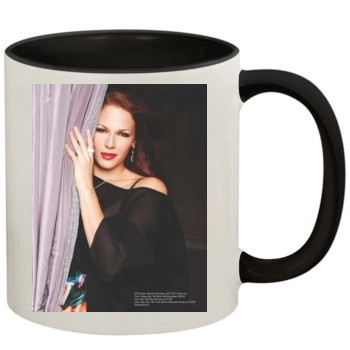 Amanda Righetti 11oz Colored Inner & Handle Mug