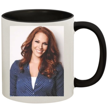 Amanda Righetti 11oz Colored Inner & Handle Mug