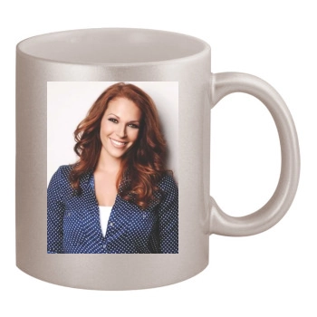 Amanda Righetti 11oz Metallic Silver Mug