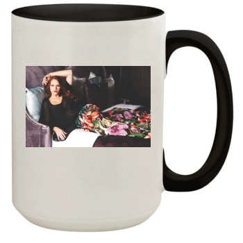 Amanda Righetti 15oz Colored Inner & Handle Mug