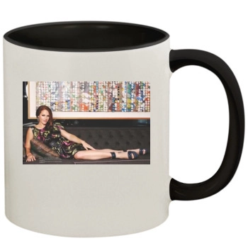 Amanda Righetti 11oz Colored Inner & Handle Mug