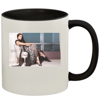 Amanda Righetti 11oz Colored Inner & Handle Mug