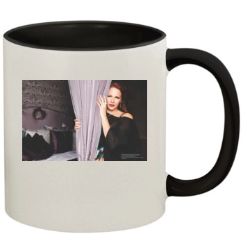 Amanda Righetti 11oz Colored Inner & Handle Mug