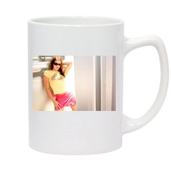 Amanda Righetti 14oz White Statesman Mug