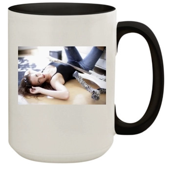 Amanda Righetti 15oz Colored Inner & Handle Mug