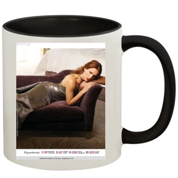 Amanda Righetti 11oz Colored Inner & Handle Mug