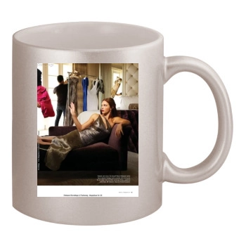 Amanda Righetti 11oz Metallic Silver Mug