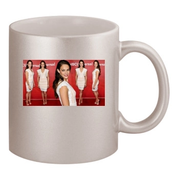 Amanda Righetti 11oz Metallic Silver Mug