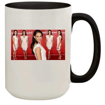 Amanda Righetti 15oz Colored Inner & Handle Mug