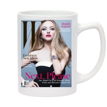 Amanda Seyfried 14oz White Statesman Mug