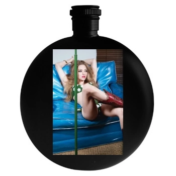 Amanda Seyfried Round Flask