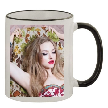 Amanda Seyfried 11oz Colored Rim & Handle Mug