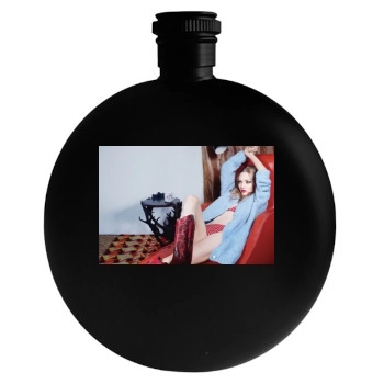 Amanda Seyfried Round Flask