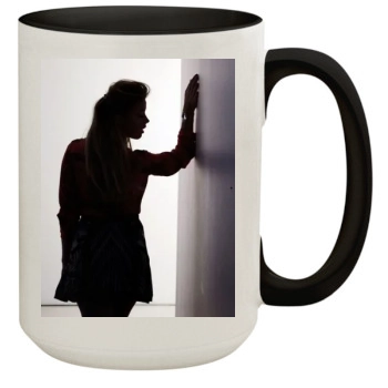 Amber Heard 15oz Colored Inner & Handle Mug